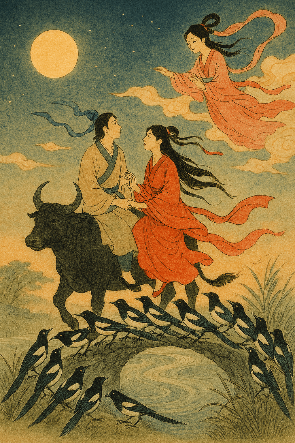 The Cowherd and the Weaver Girl